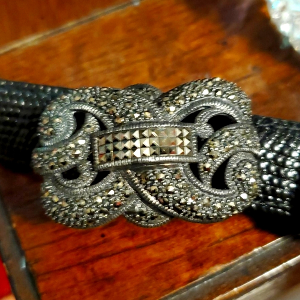 Judith Jack sterling silver belt